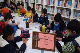 حضور دانش آموزان هشتگردی در طرح کتابخوانی «میهمانی کتاب‌ها»