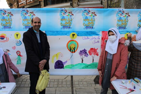 مرحله نهایی مسابقه نقاشی سیزدهمین جشنواره زمستانی همدان