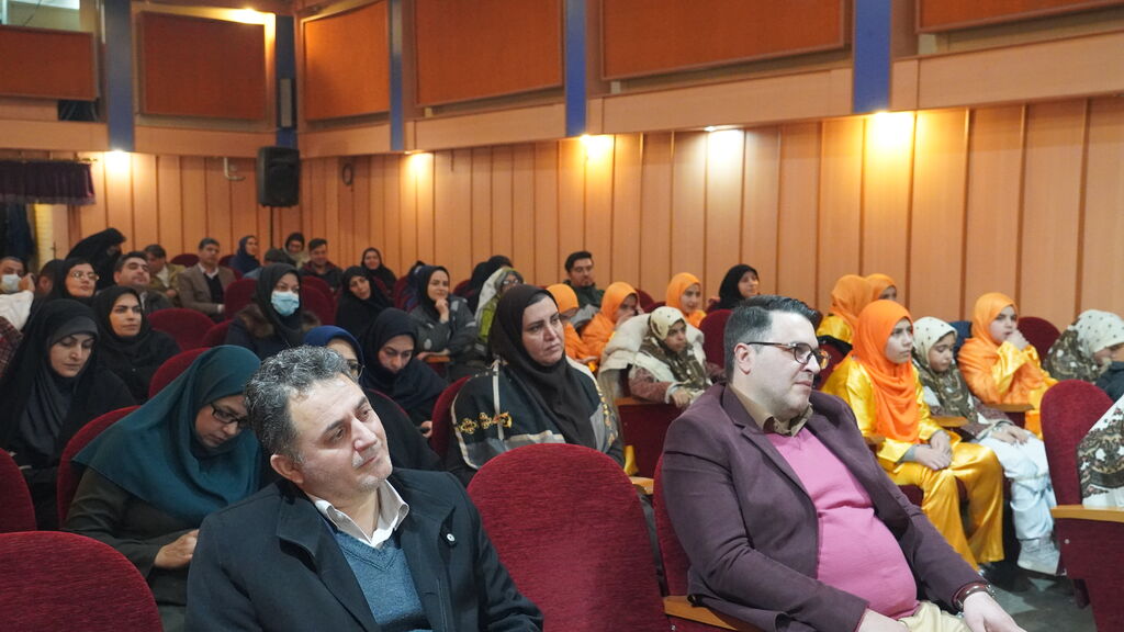 جشن اعیاد شعبانیه در اداره کل کانون خراسان رضوی/با هنرمندی گروه سرود نمایش آذربایجان شرقی