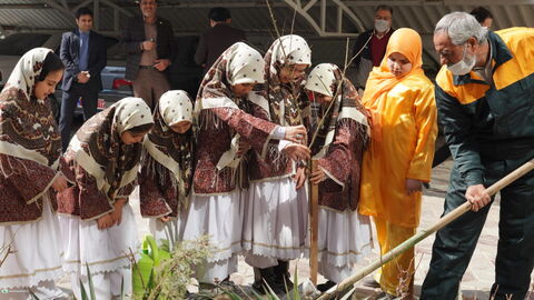 حضور گروه سرود آذربایجان شرقی در مشهد مقدس