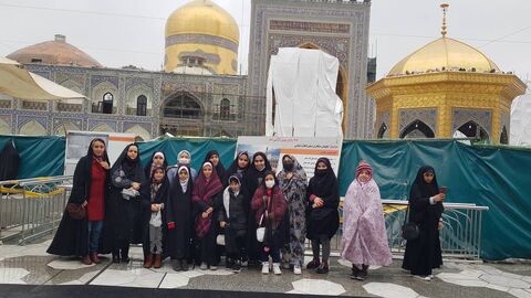 حضور گروه سرود آذربایجان شرقی در مشهد مقدس