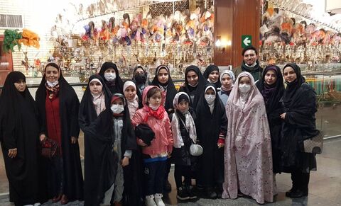 حضور گروه سرود آذربایجان شرقی در مشهد مقدس