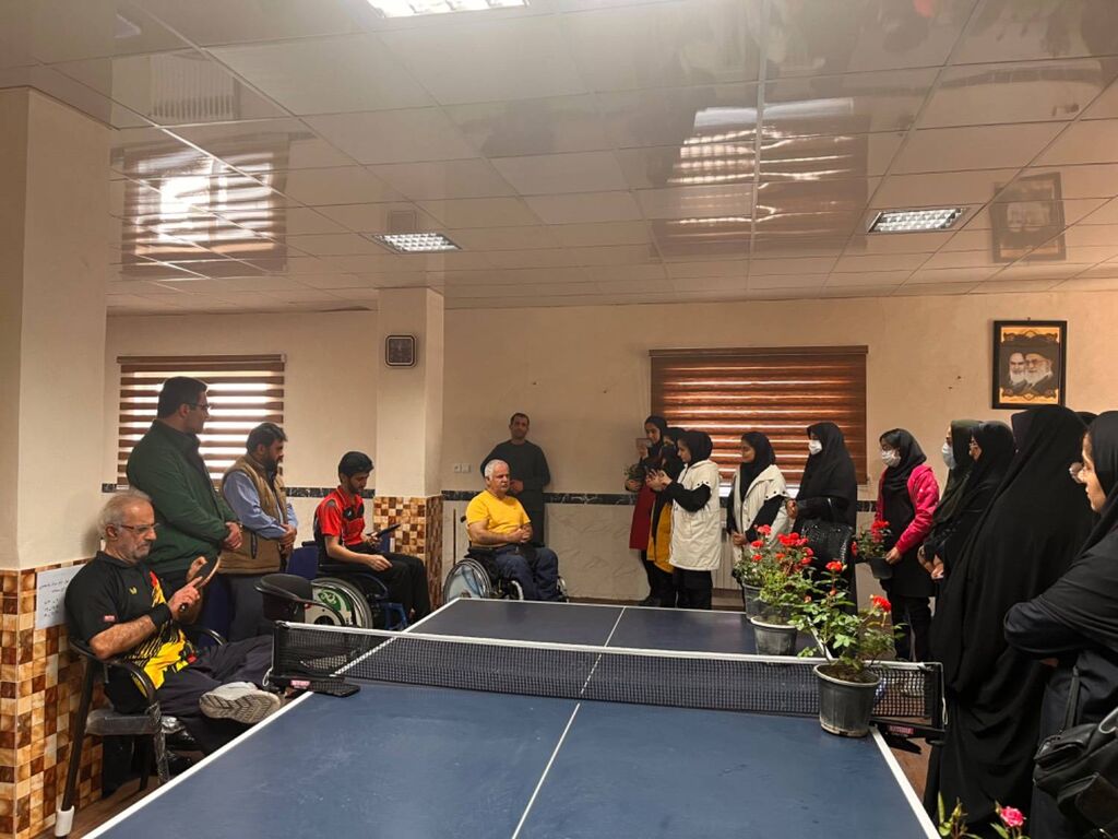 دیدار اعضای کانون سیمرغ با جانبازان مرکز امام علی(ع) ساری