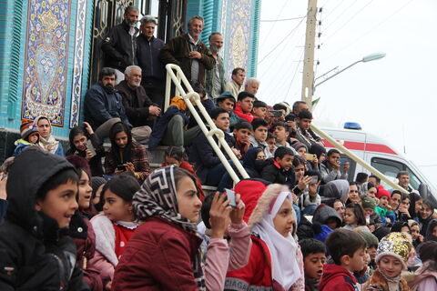 اجرای گروه نمایشی«مل مل» در روستای چاوشقلی خوی