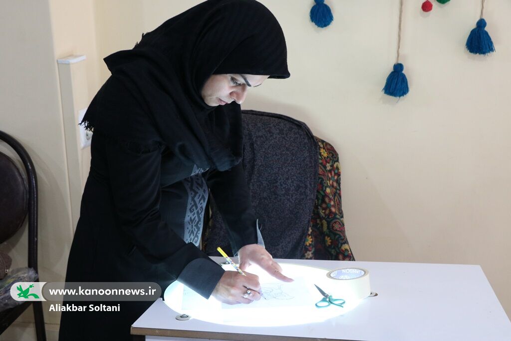 مربیان هنری به کاراکترها جان بخشیدند