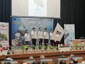ویژه برنامه روز درخت کاری با حضور اعضای مراکز فرهنگی هنری بجنورد