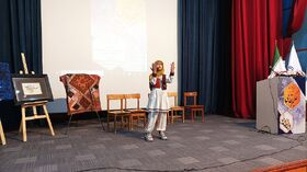 برگزاری آیین نکوداشت حکیم نظامی با هنرنمایی اعضای کانون سیستان و بلوچستان