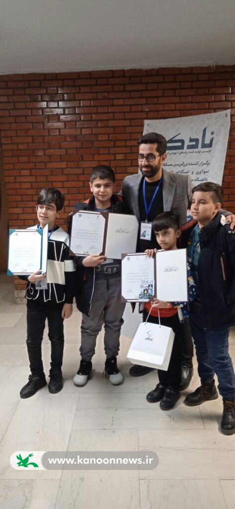 درخشش ۳ عضو نوجوان کانون گلستان، در مسابقات کشوری رباتیک نادکو 