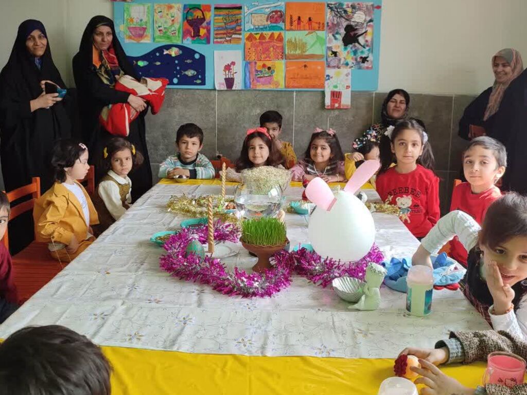 اعضای دختر مراکز صالح آباد و شماره ۵ همدان به استقبال بهار رفتند