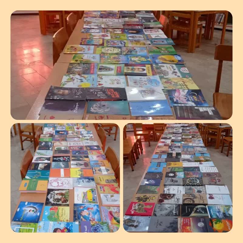 اهدا ۷۰۰ جلد کتاب از خانه کتاب و ادبیات ایران به کانون پرورش فکری شهرستان ابوموسی