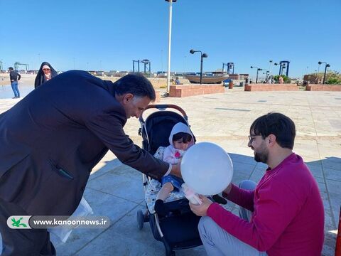 کانون استان بوشهر به استقبال میهمانان نوروزی کودک و نوجوان رفت