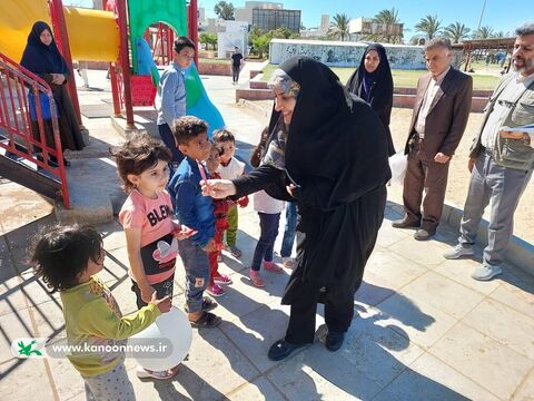 کانون استان بوشهر به استقبال میهمانان نوروزی کودک و نوجوان رفت