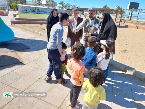 کانون استان بوشهر به استقبال میهمانان نوروزی کودک و نوجوان رفت