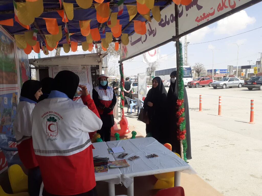 پایگاه استقبال نوروزی بازدید مدیرکل کانون پرورش فکری استان همدان از پایگاه استقبال از مسافران نوروزی  در شهر جورقان