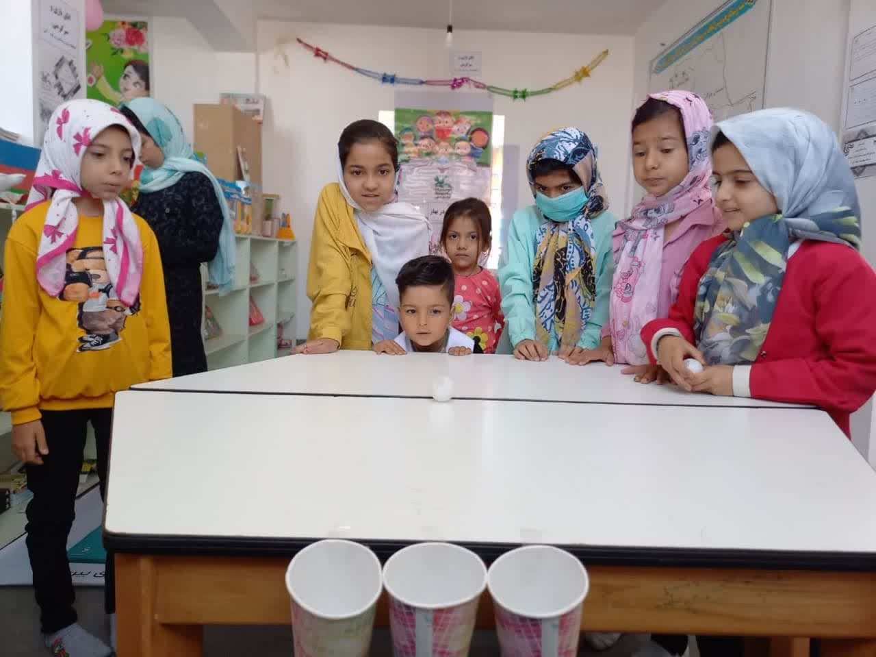استقبال کودکان و نوجوانان از اتاق بازی و سرگرمی زیرکوه و دستگردان در ایام نوروز
