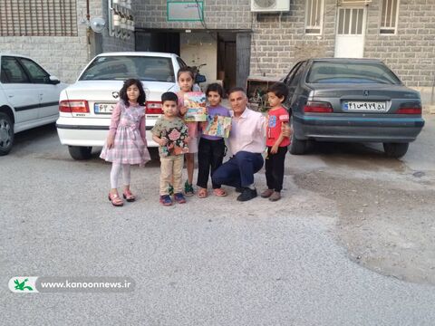 کانون استان بوشهر به کودکان عشایر کتاب اهدا کرد