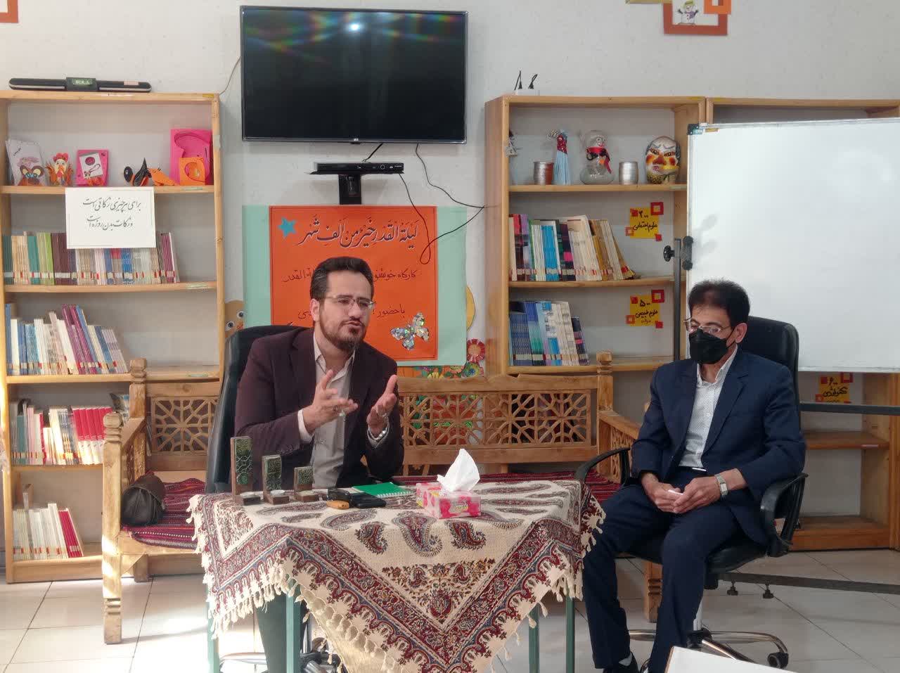 ویژه برنامهی «آیه آیه تا خدا» در خانه موزه جلیلی کانون کرمانشاه برگزار شد