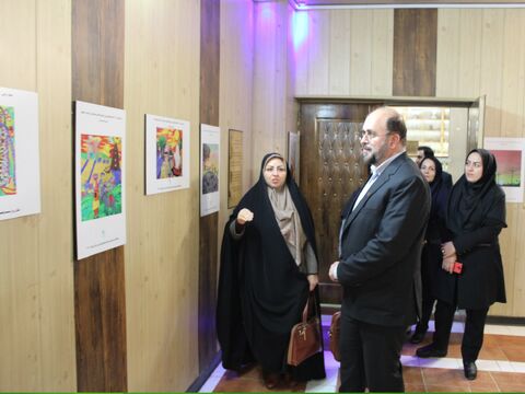 گزارش تصویری بازدید معاون فرهنگی کانون کشور