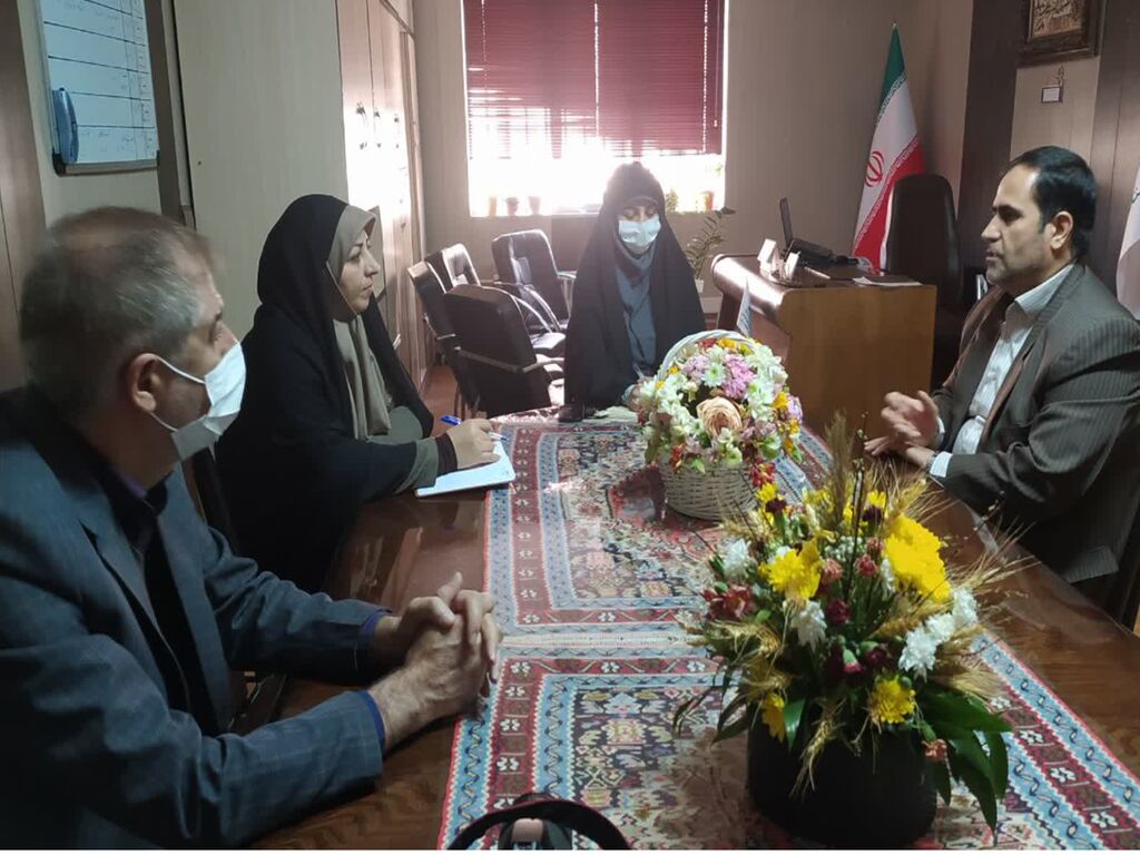 دیدارهای مدیر کل کانون استان همدان دیدار مدیرکل تامین اجتماعی و بنیادشهید و امور ایثارگران استان همدان با مدیرکل کانون پرورش فکری استان همدان