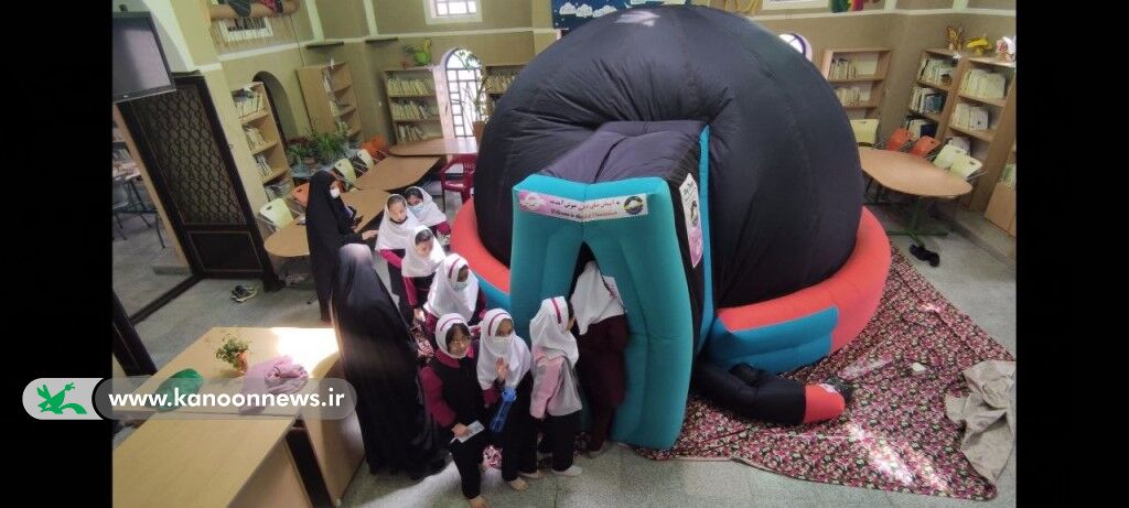 اعضای کانون با خانواده فضایی زمین دیدار کردند