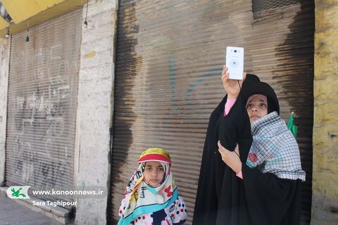 حضور کارکنان و مربیان کانون پرورش فکری به همراه کودکان و نوجوانان خوزستانی در راهپیمایی روز قدس