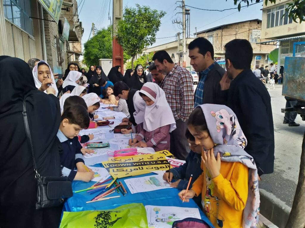 برپایی ایستگاههای فرهنگی هنری در راهپیمایی روز قدس