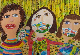 درخشش کودکان هنرمند ایرانی در مسابقه نقاشی انجمن هیکاری ژاپن