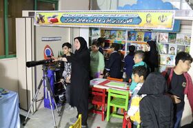 غرفه کودک و نوجوان کانون پرورش فکری در نمایشگاه قرآن مازندران