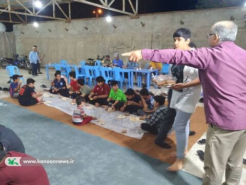افطاری کودکان و نوجوانان بوشهری با طعم رصد آسمان به روایت تصویر