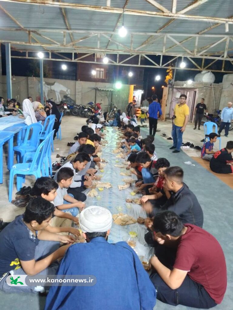 افطاری کودکان و نوجوانان بوشهری با طعم رصد آسمان