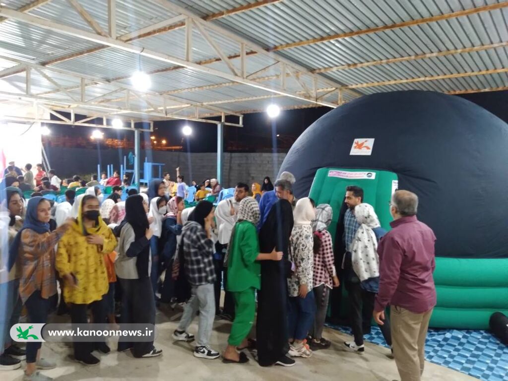 افطاری کودکان و نوجوانان بوشهری با طعم رصد آسمان