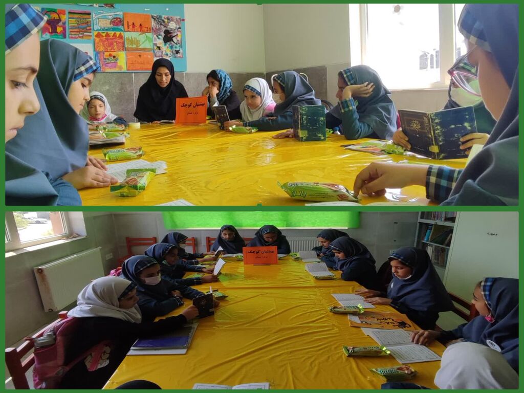 ویژه برنامه بهشتیان کوچک در مراکز فرهنگی هنری شماره ۳ و ۵ کانون پرورش فکری همدان