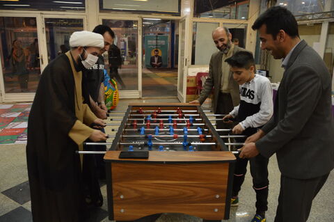 روز اول فعالیت غرفه‌ی کانون در نمایشگاه قرآن و عترت کرمانشاه