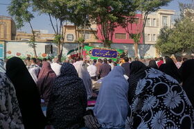 حضور اعضا مرکز شماره ۲ کانون استان بوشهر در نماز عید فطر