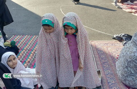 حضور اعضا مرکز شماره 2 کانون استان بوشهر در نماز عید فطر