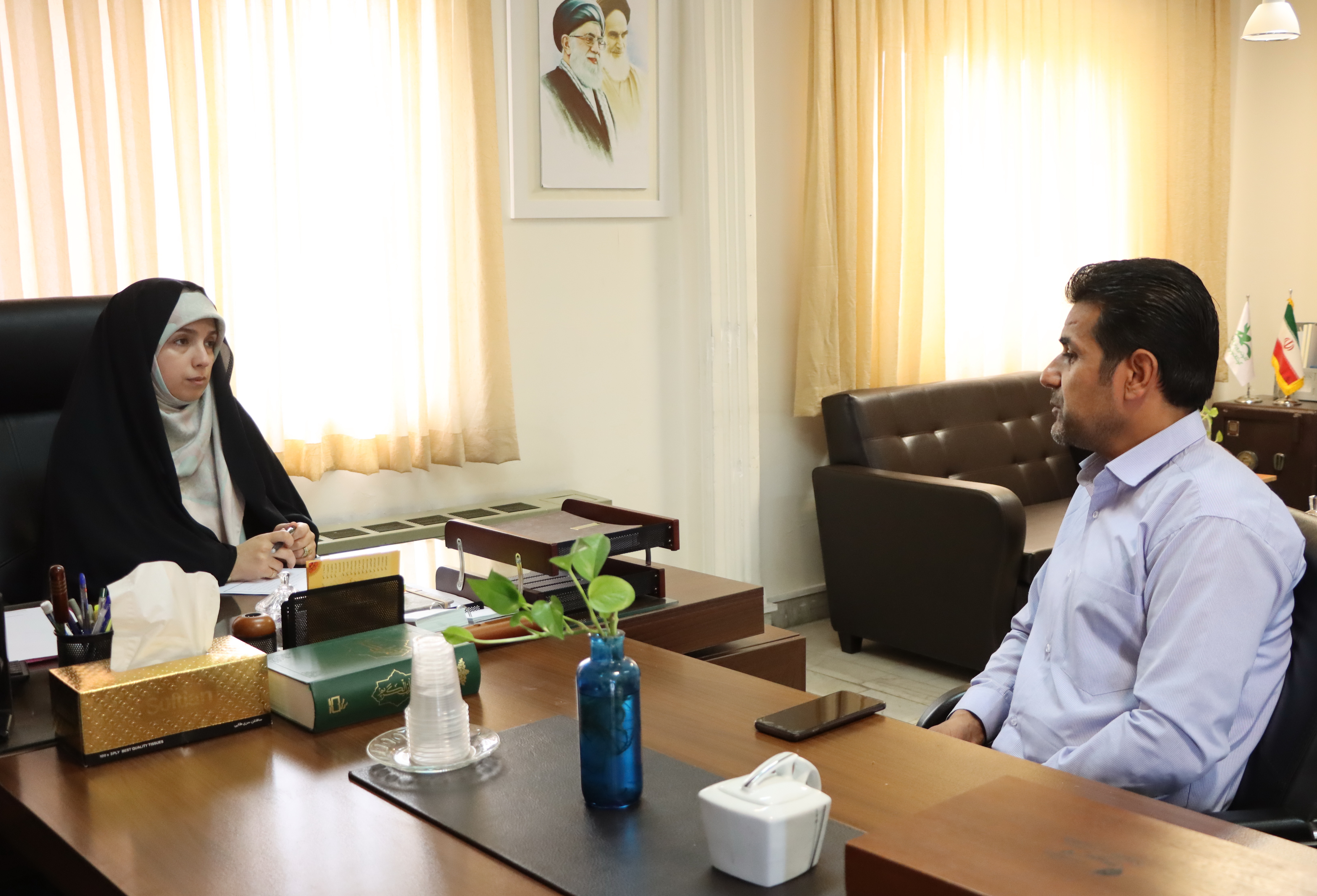 ملاقات مردمی مریم حقی در دفتر کانون استان تهران