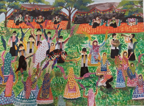 Melisa Tahmasebi, 10, from Kanoon in Baghmalek, Khuzestan Province; received honorable mention
