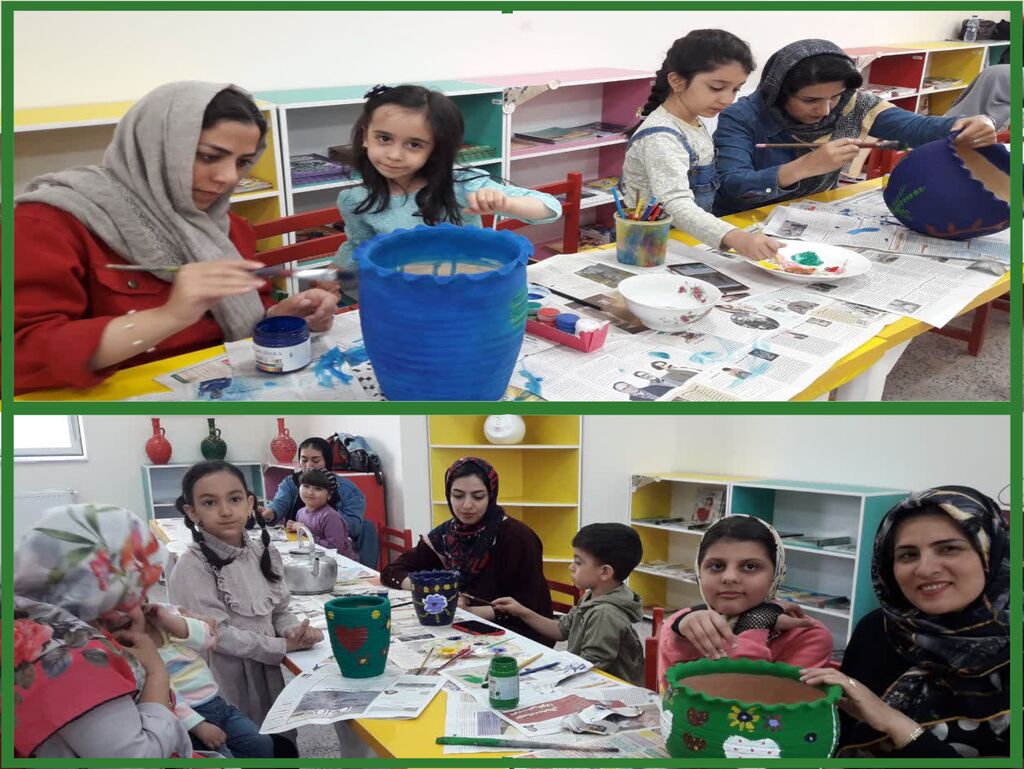 کارگاه خلاقیت آب،خاک، آفتاب در مجتمع کانون پرورش فکری کودکان و نوجوانان همدان برگزار شد