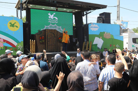 حضور تماشاخانه سیار کانون در جشنواره بین‌المللی کوچ عشایر استان اردبیل