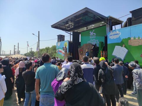 حضور تماشاخانه سیار کانون در جشنواره بین‌المللی کوچ عشایر اردبیل