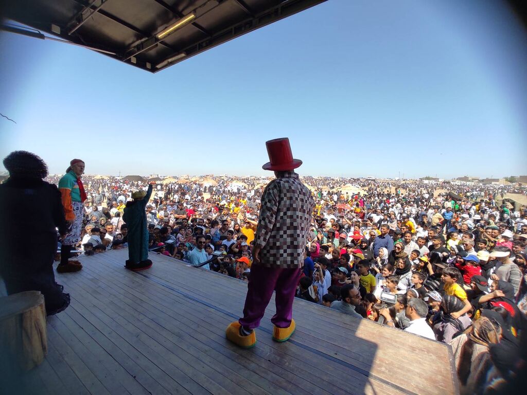 تماشاخانه سیار کانون در جشنواره بینالمللی کوچ عشایر اردبیل حضور یافت