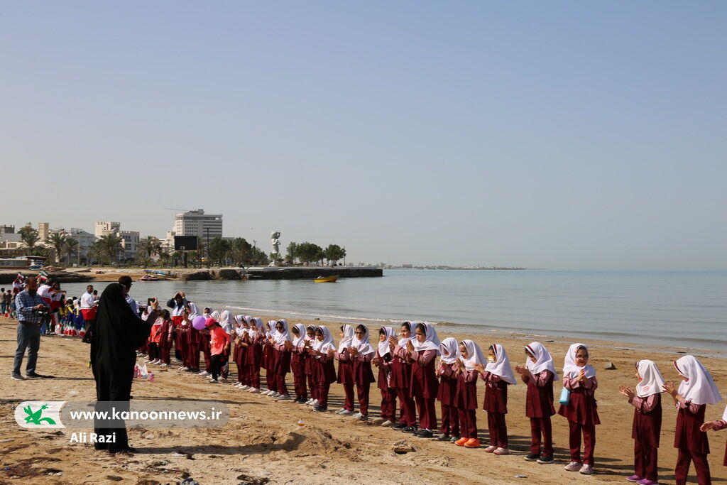 کودکان بوشهری روز ملی خلیج فارس را گرامی داشتند