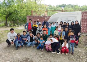 پیک امید مهمان کودکان در روستای کالی کلای لفور سوادکوه شد