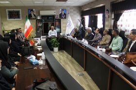 دیدار مدیر کل کانون فارس و مسئولان آموزشی کانون زبان ایران با مدیر کل آموزش و پرورش استان