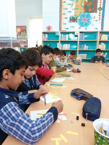 حضور کودکان و نوجوانان در مرکز فرهنگی هنری دهگلان