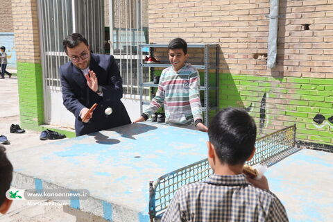 بازدید مدیرعامل از آموزش و پرورش و کانون پرورش فکری استان یزد