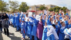 گرامیداشت هفته معلم در گرماب و صائین قلعه استان زنجان