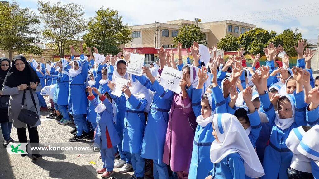 گرامیداشت هفته معلم در گرماب و صائین قلعه استان زنجان