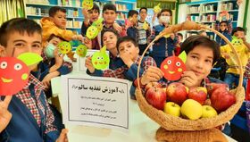 آموزش استفاده از مواد غذایی سالم در بین کودکان
