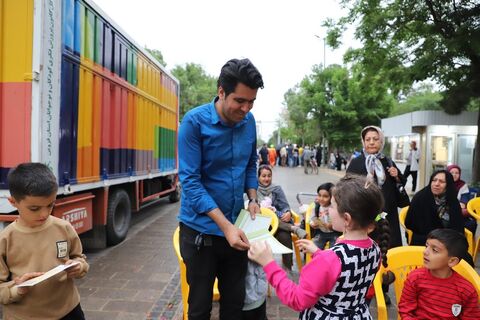 گزارش تصویری رونق‌بخشی کانون پرورش فکری استان قزوین به ویژه‌برنامه پنجاه بدر